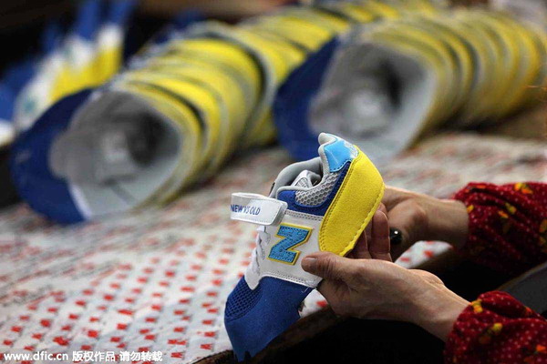 Jinjiang's prosperous shoe-manufacturing
