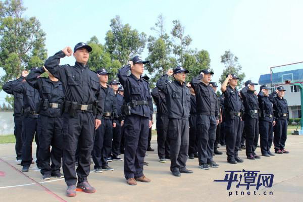 Pingtan police hone skills