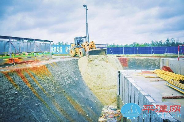 Construction resumes in Pingtan