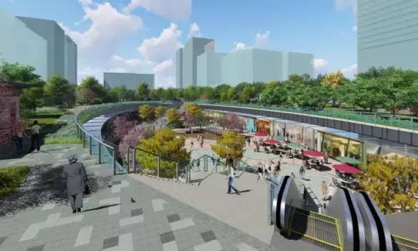 Jinjing bay civic square set for Dec opening