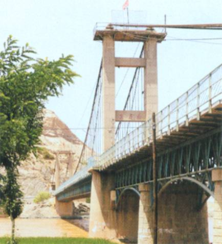 Pingbao Yellow River Suspension Bridge