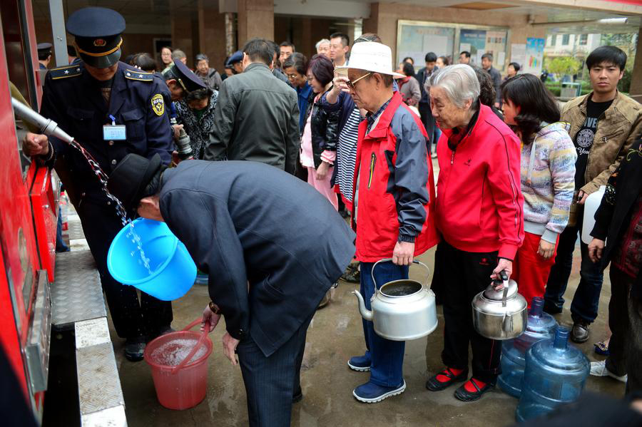 Emergency measures taken to ensure safe water supply in Lanzhou
