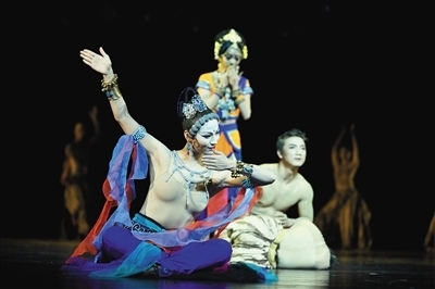 Art feast from Dunhuang-themed dance drama