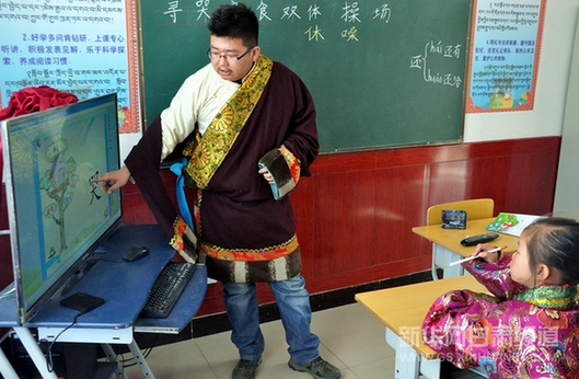 New school buildings warm Tibetan students