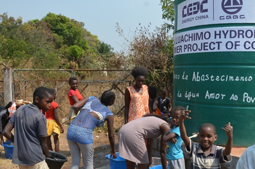 CGGC Water Station in Angola started to work