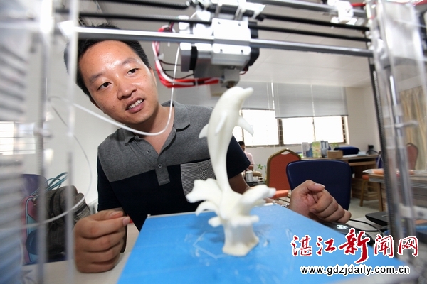 Entrepreneur starts 3D printing business in Zhanjiang