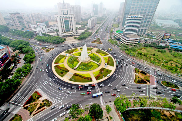 Sanfan roundabout introduces intelligent 