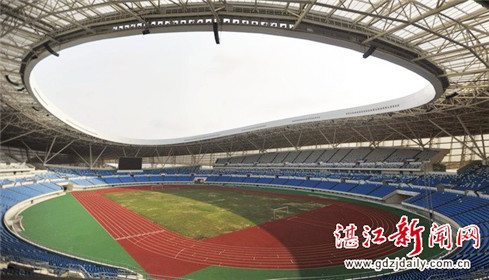 Zhanjiang Olympic Sports Center competes for best stadium