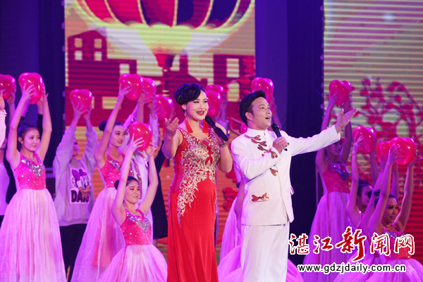 Lights up on Zhanjiang Spring Festival Gala