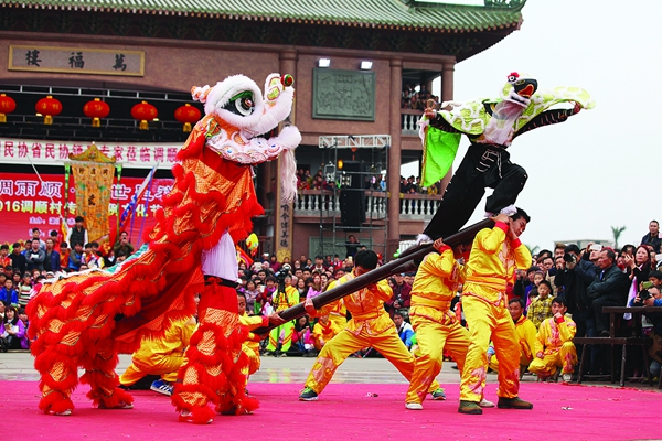 Folk customs add fervor to Spring Festival