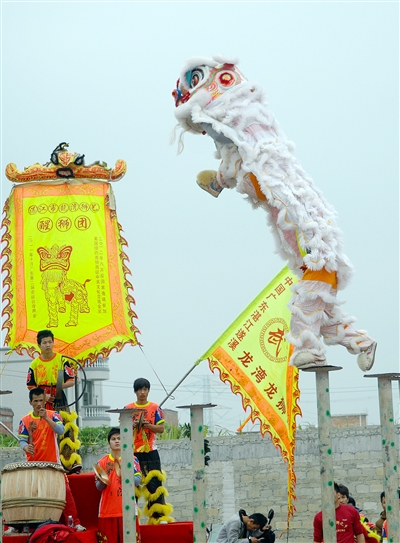 Zhanjiang lion dance to be staged on CCTV gala