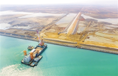 Petrochemical complex construction underway in Zhanjiang