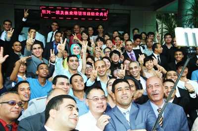 Zhanjiang aquatic industrial chain adopted in Egypt