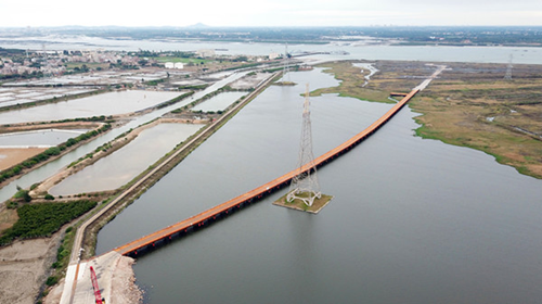 Tiaoshun Cross-sea Bridge set to open in 2019