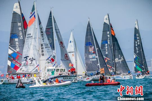 Zhanjiang sailing ace leads team to victory at Round Hainan Regatta