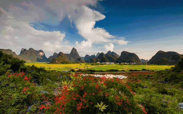 6 places in Guangxi for graduation trips