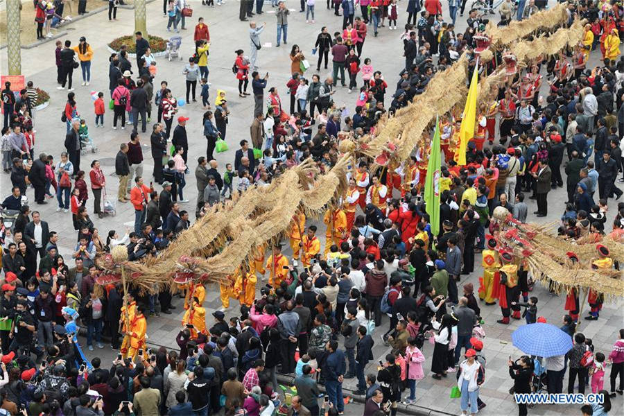 Mulam ethnic group celebrates Yifan festival in SW China