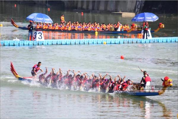 Huanjiang wins Guangxi's dragon boat series