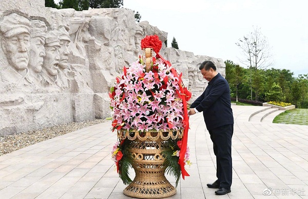 Xi inspects South China's Guangxi