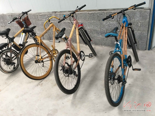 Bamboo bikes put Hechi man on road to success