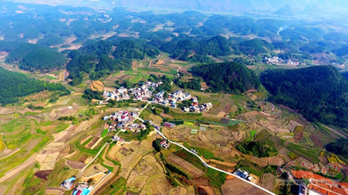 Picturesque landscapes of Tancun village