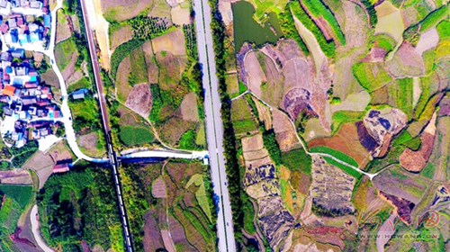 Picturesque landscapes of Tancun village