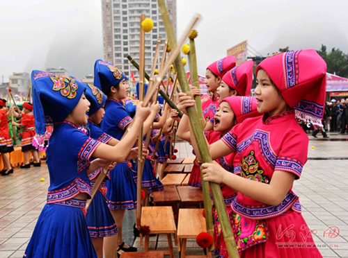 Shangsi festival celebrated in Du'an