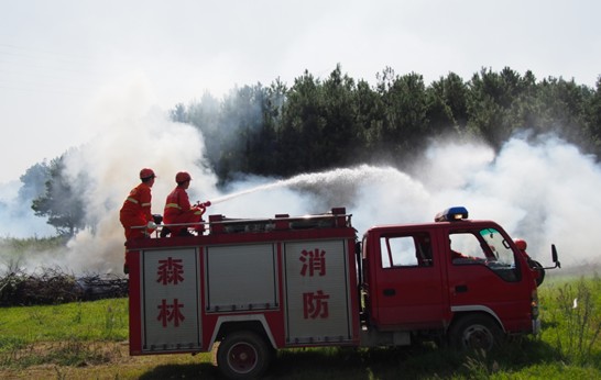 Guiyang holds forest fire prevention drill