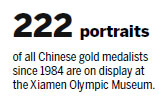 Paper cutouts honor China's Olympic idols