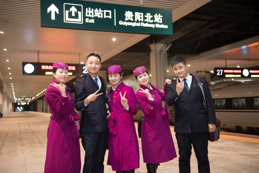 High speed train crew ensures happy journey on the fast track