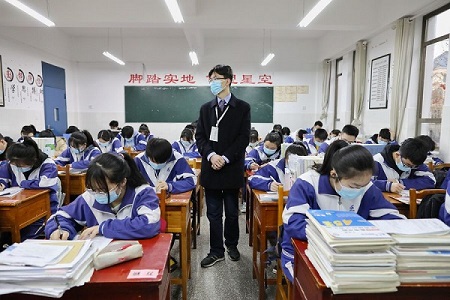 School reopens for nearly 1 million students in China's Guizhou