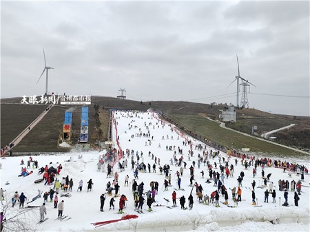 Guiyang's ski field a hit during Winter Olympics