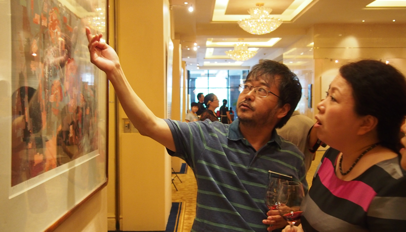 'Engraving & Enlightenment' printing works exhibition opens in Kempinski Hotel Guiyang