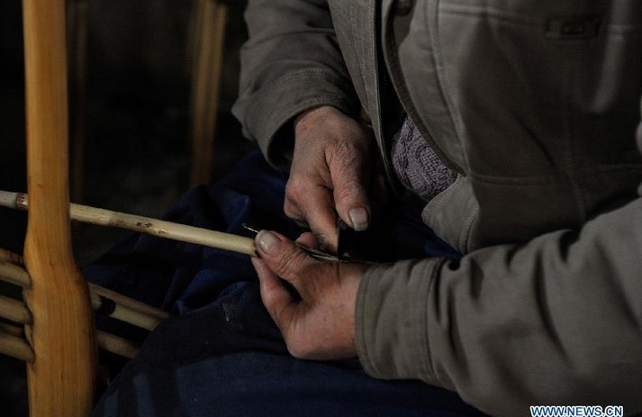 Making reed-pipe wind instrument