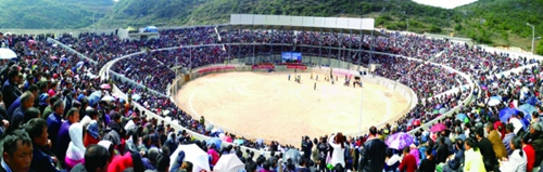 Bulls fight for honor in Kaiyang
