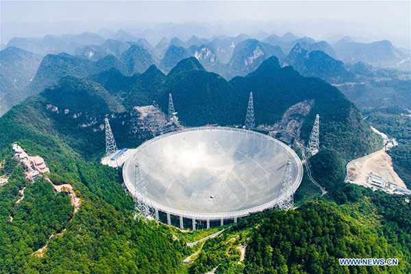 Air routes adjusted to leave world's largest radio telescope in peace