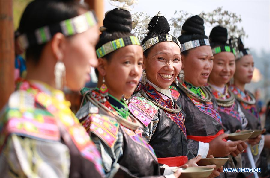 People of Miao ethnic group celebrate ‘Chixin’ festival in SW China