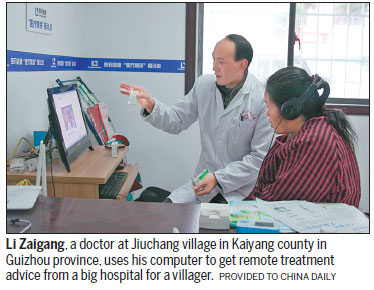 New online treatment service beams medical expertise to villages