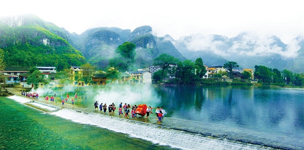 Yunshe village: home of China's Tujia culture