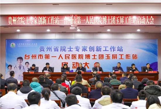 Guizhou's first medical academic workstation unveiled