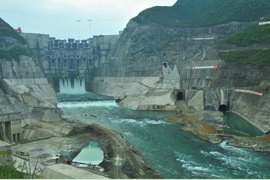 Goupitan Hydropower Station’s navigational lock