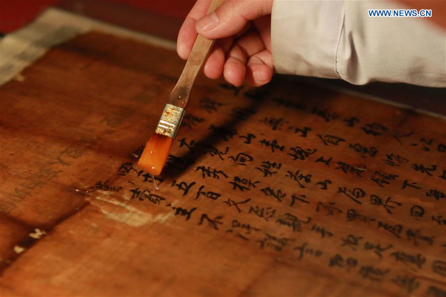 Museum curator dedicated to protecting ancient documents in Guizhou