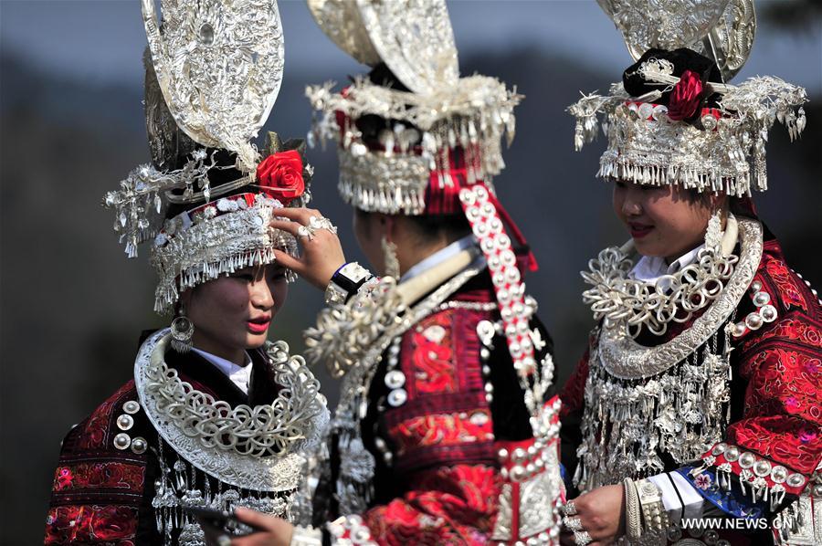 Miao Sisters Festival marked in SW China's Guizhou