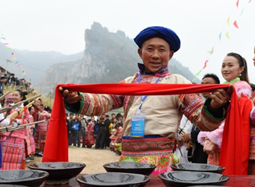 Ethnic Miao Xiuhua Festival in Qianxinan