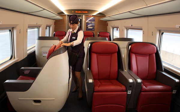 Discount offered for luxury seats on high-speed