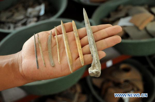 Abundant cultural relics unearthed from Yangshao site in Hebei