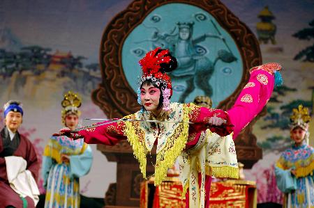 Chinese fork theatrical art: Hebei Bangzi (Wooden Clapper) Opera