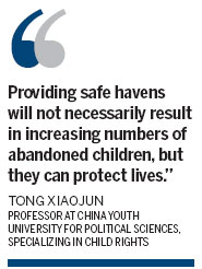 Havens of hope open their arms to forsaken infants