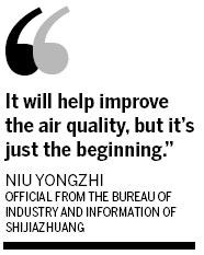 Cement factories demolished to clean air