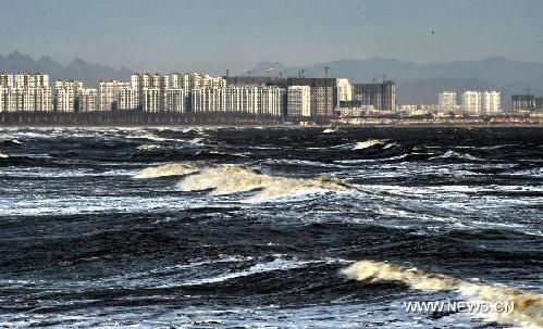 Summer resort's beautiful winter scenary